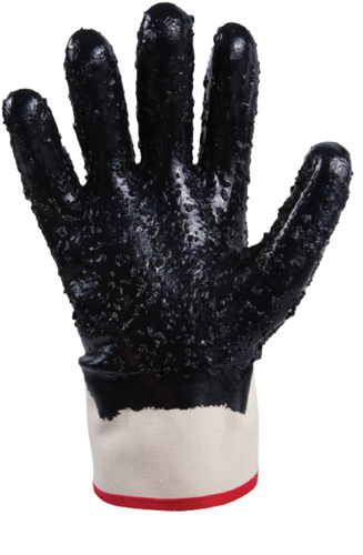 Showa 7066R-10 Nitro-Pro Palm Coated Nitrile Gloves — Dozen (12 pairs)