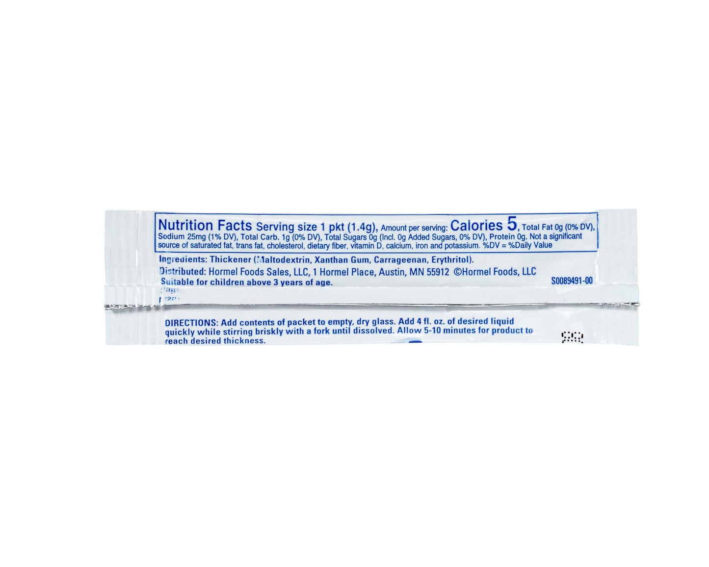 Thick & Easy® Clear Nectar Consistency Food and Beverage Thickener