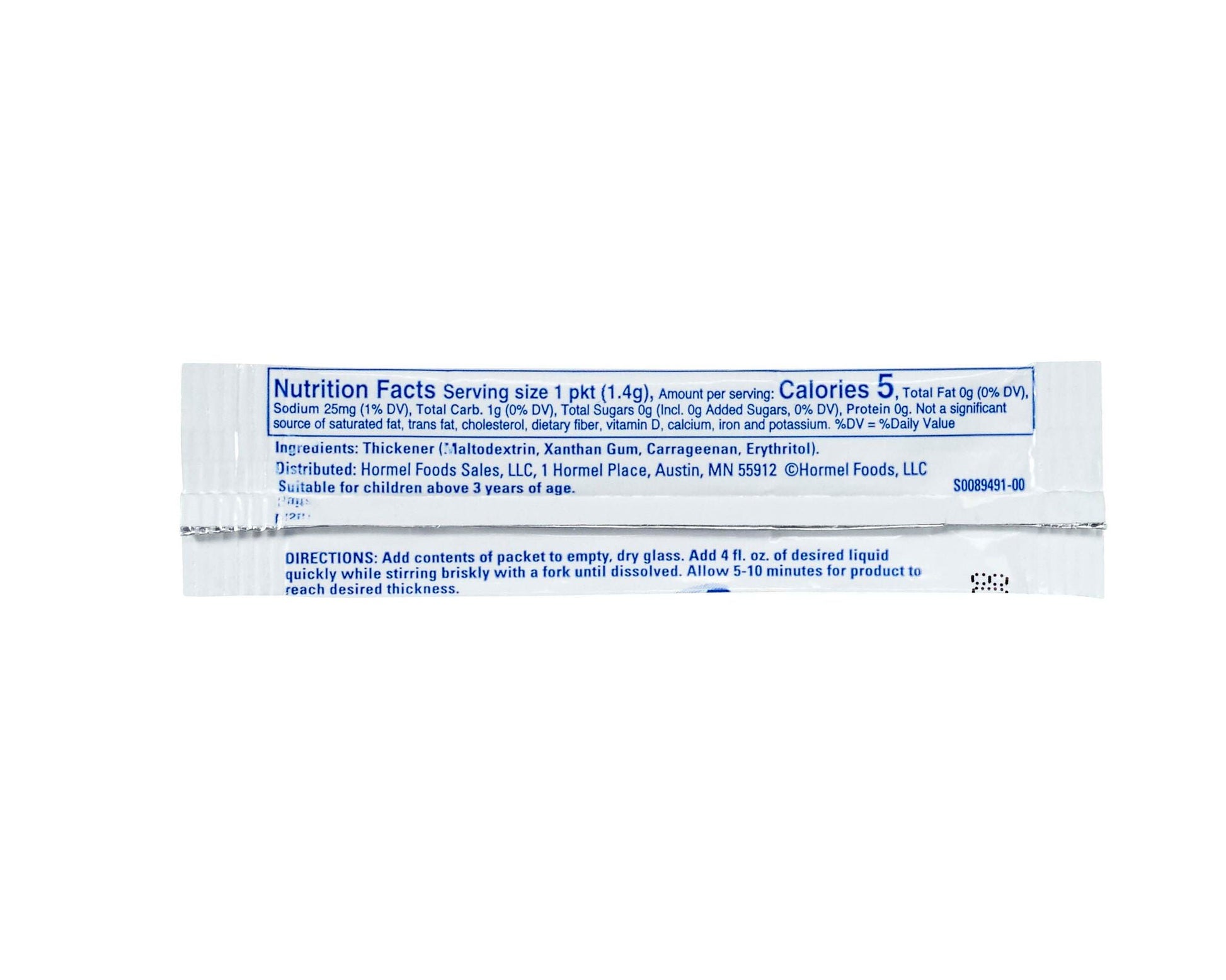 Thick & Easy® Clear Nectar Consistency Food and Beverage Thickener
