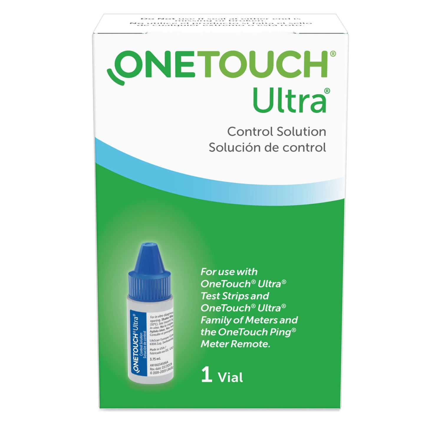 One Touch Ultra Blood Glucose Control Solution