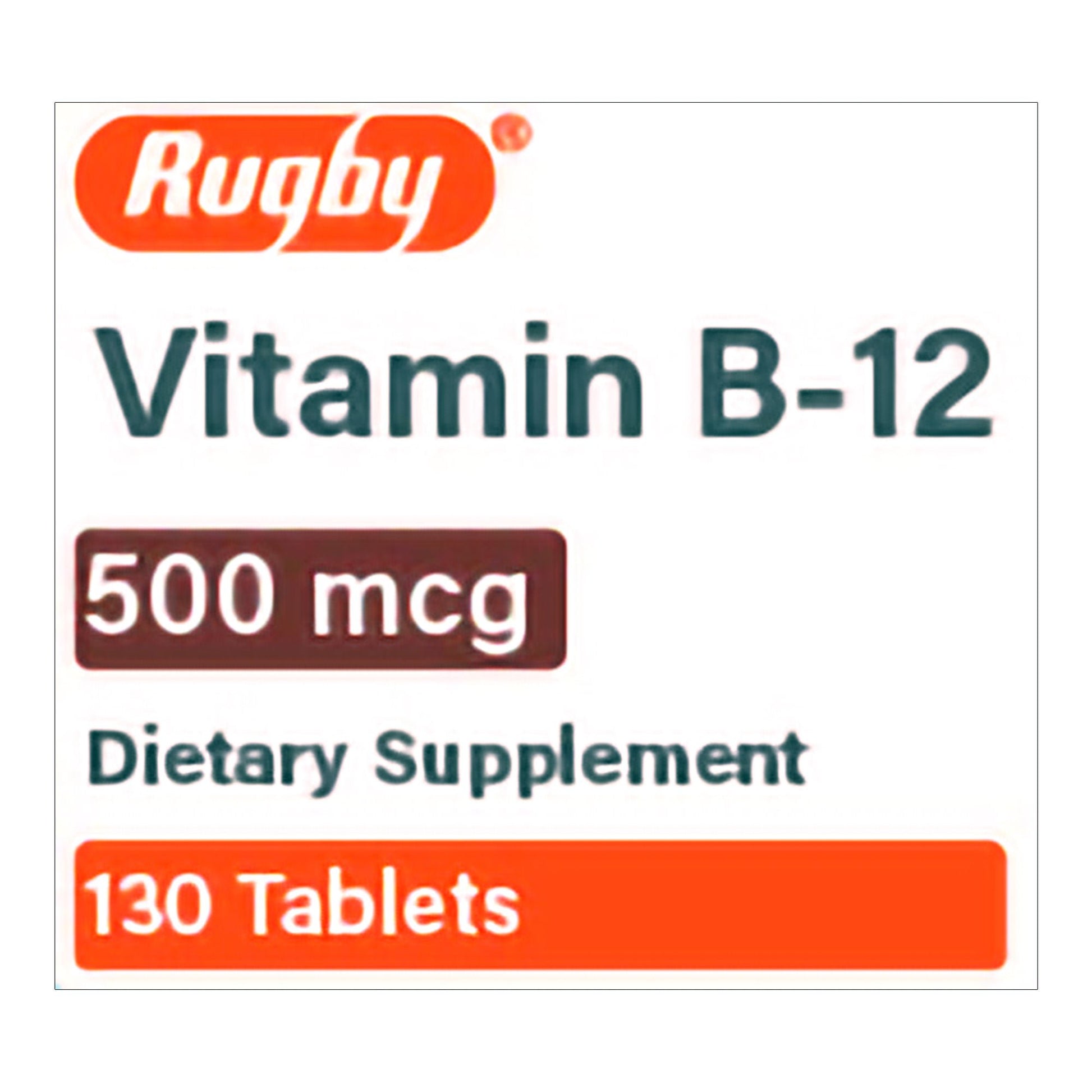 Vitamin Supplement Vitamin B12 500 mcg Strength Tablet