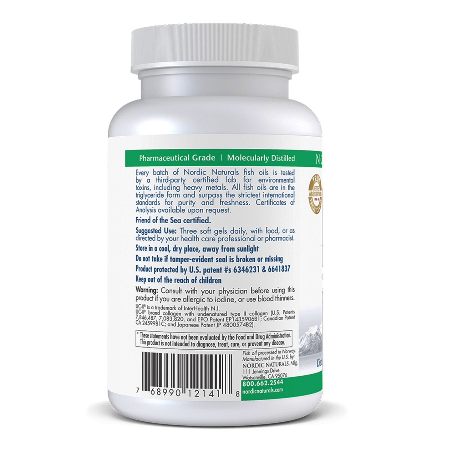 Nordic Naturals® Joint Support Omega Blend Fish Oil Supplement