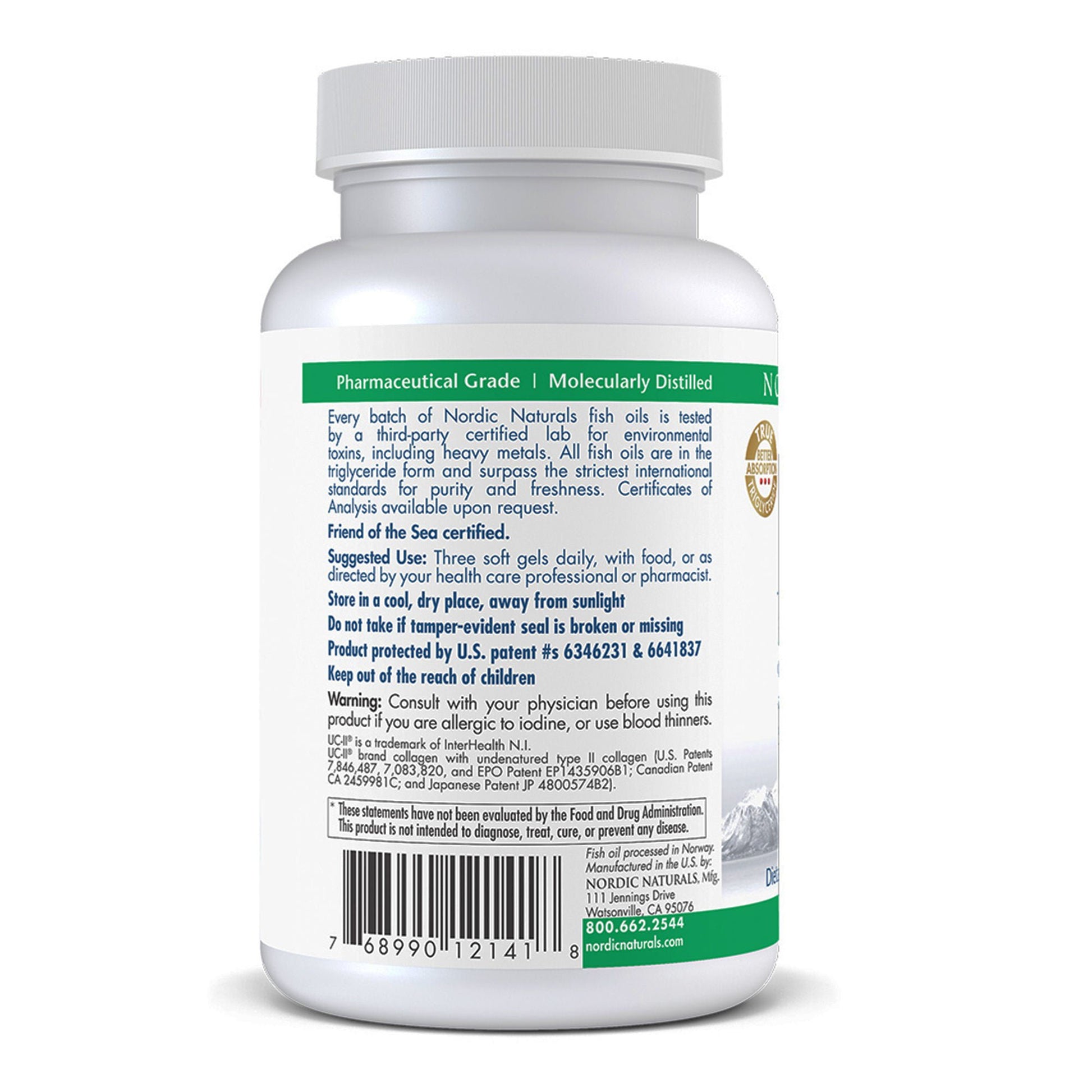 Nordic Naturals® Joint Support Omega Blend Fish Oil Supplement