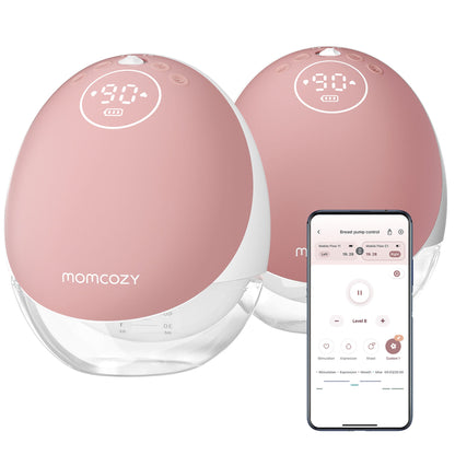 Momcozy Mobile Flow M9 Hands Free Double Electric Breast Pump
