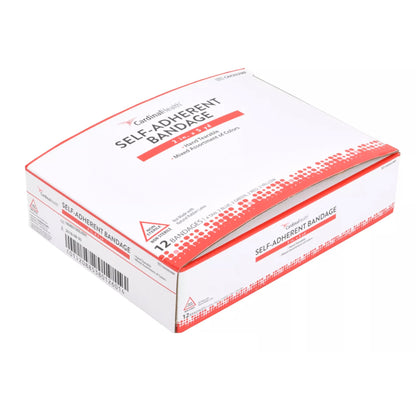 Cardinal Health Cohesive Bandage Self-adherent Closure Assorted Colors NonSterile Standard Compression