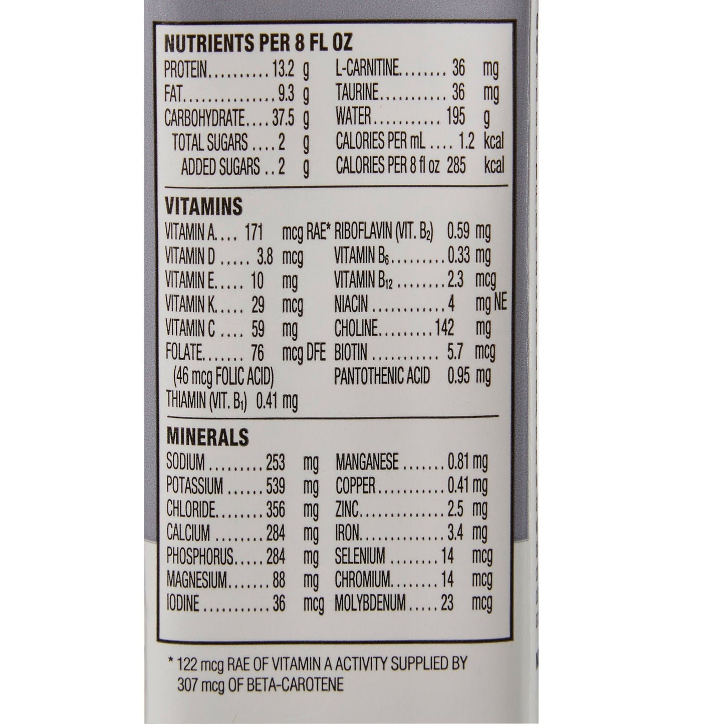 Osmolite 1.2 Cal Complete, Balanced Nutrition, carton