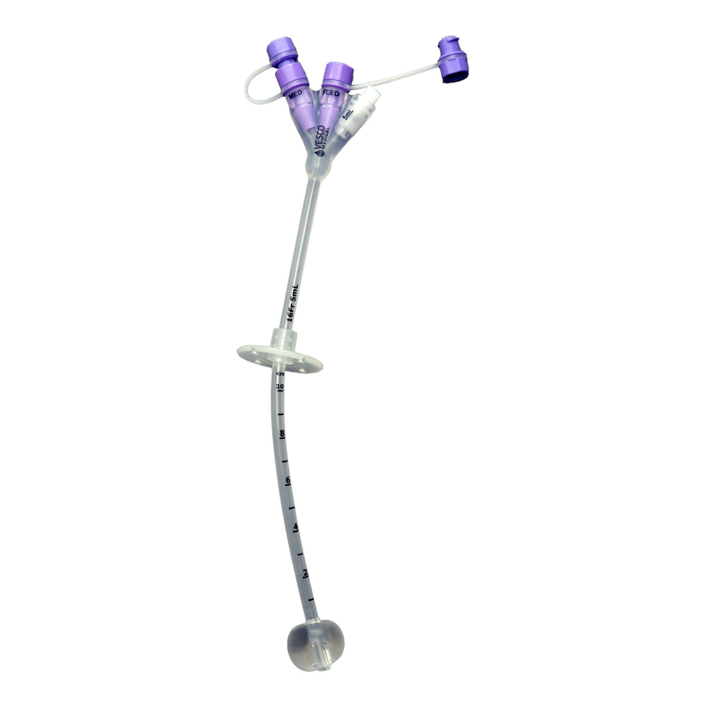 Vesco Medical™ Gastrostomy Feeding Tube, .