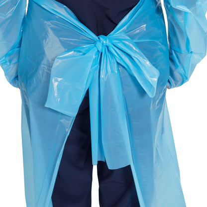 McKesson Nonrated Isolation Gown, Blue, Extra Large