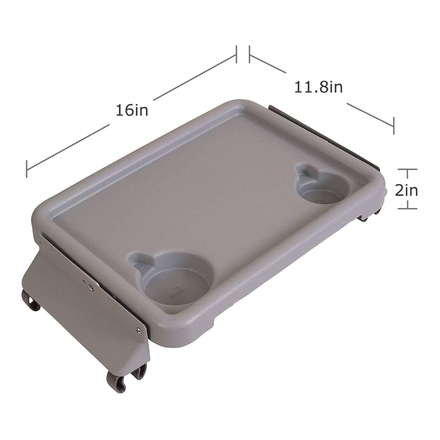 DMI® Folding Walker Tray with Cup Holders
