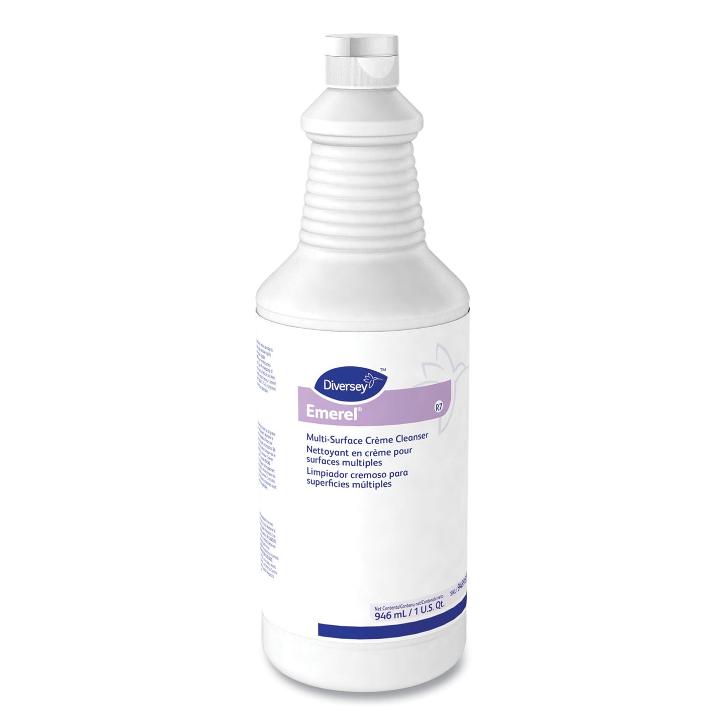 Diversey Emerel Surface Cleaner Acid Based Manual Pour Cream Bottle Fresh Scent