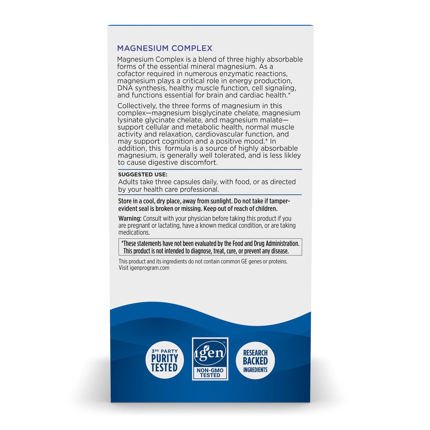 Nordic Naturals® Magnesium Complex Dietary Supplement