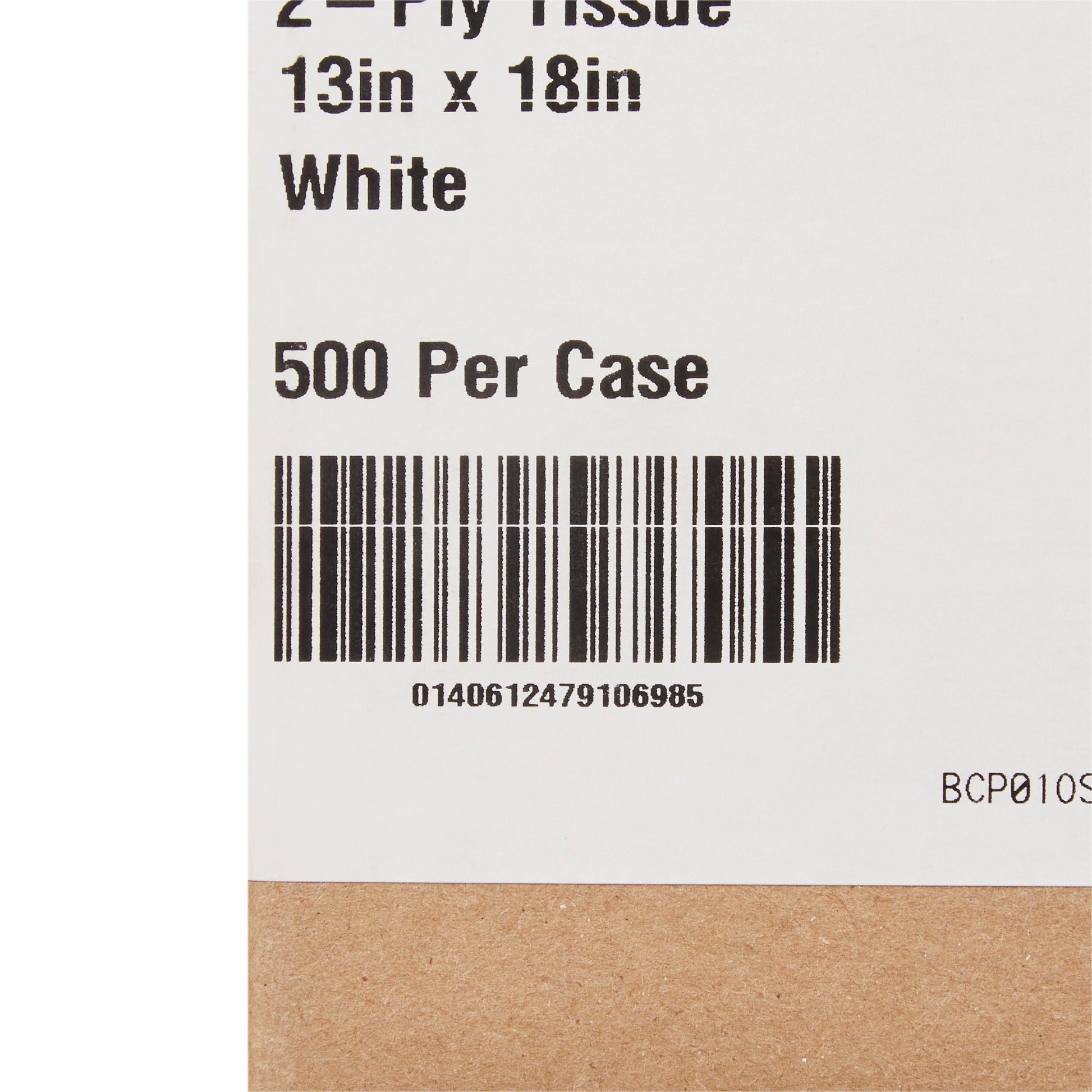 McKesson Economy Nonsterile White Procedure Towel