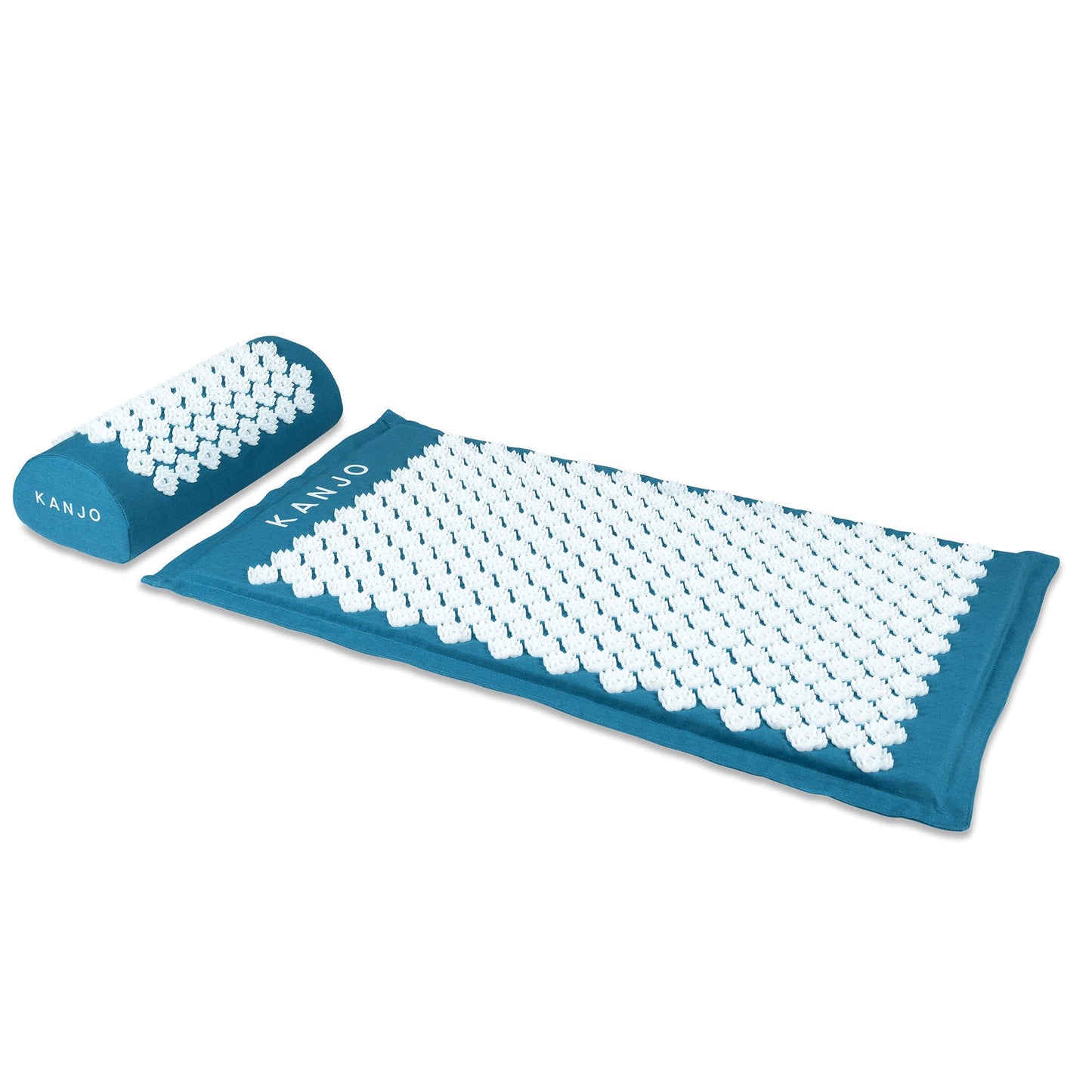 Kanjo Memory Foam Acupressure Mat Set, Teal