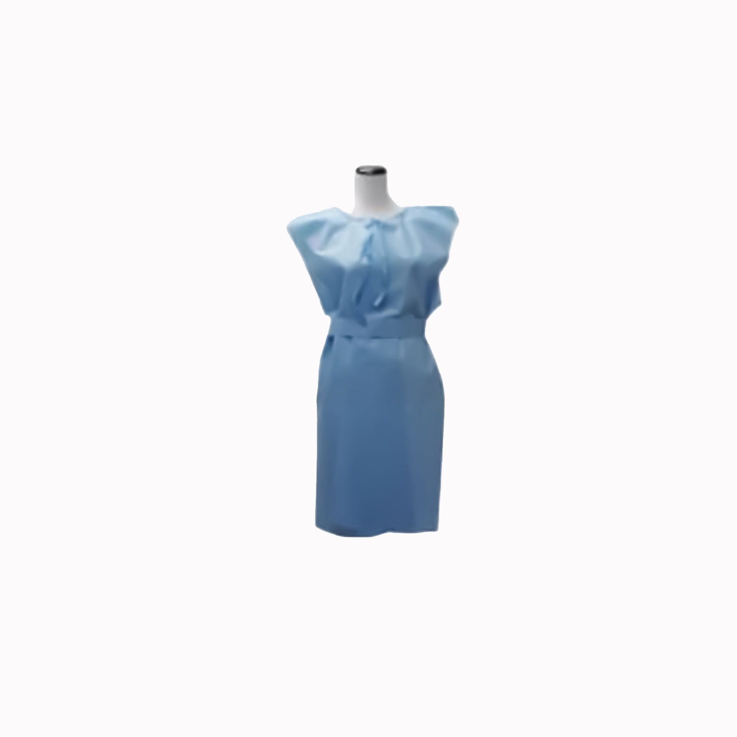 Premium Patient Exam Gown 2X-Large Blue Disposable