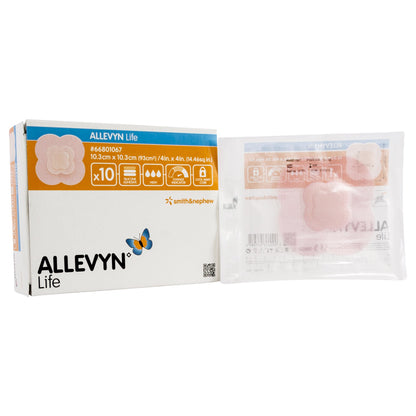 Allevyn Life Silicone Adhesive with Border Silicone Foam Dressing