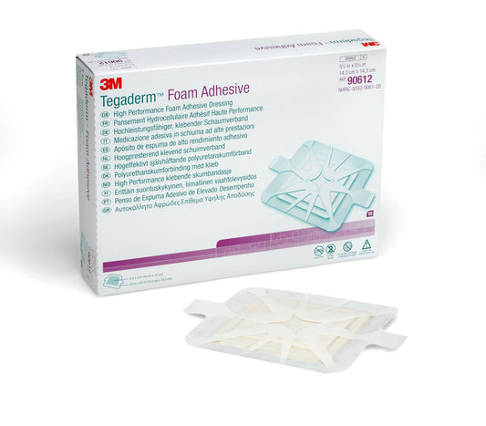 3M™ Tegaderm™ High Performance Adhesive w/o Border Foam Dressing