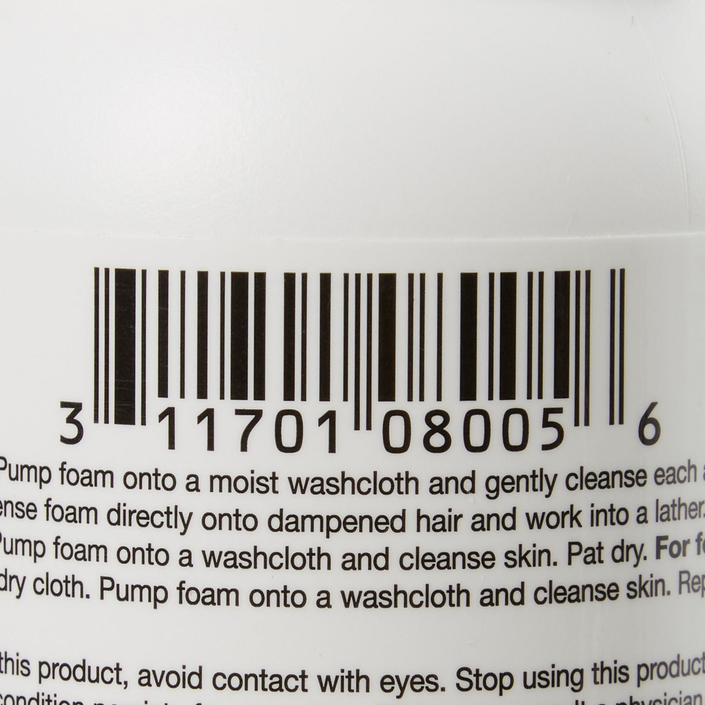 Bedside-Care® Foam Cleanser, Scented, Shampoo and Body Wash, bottle