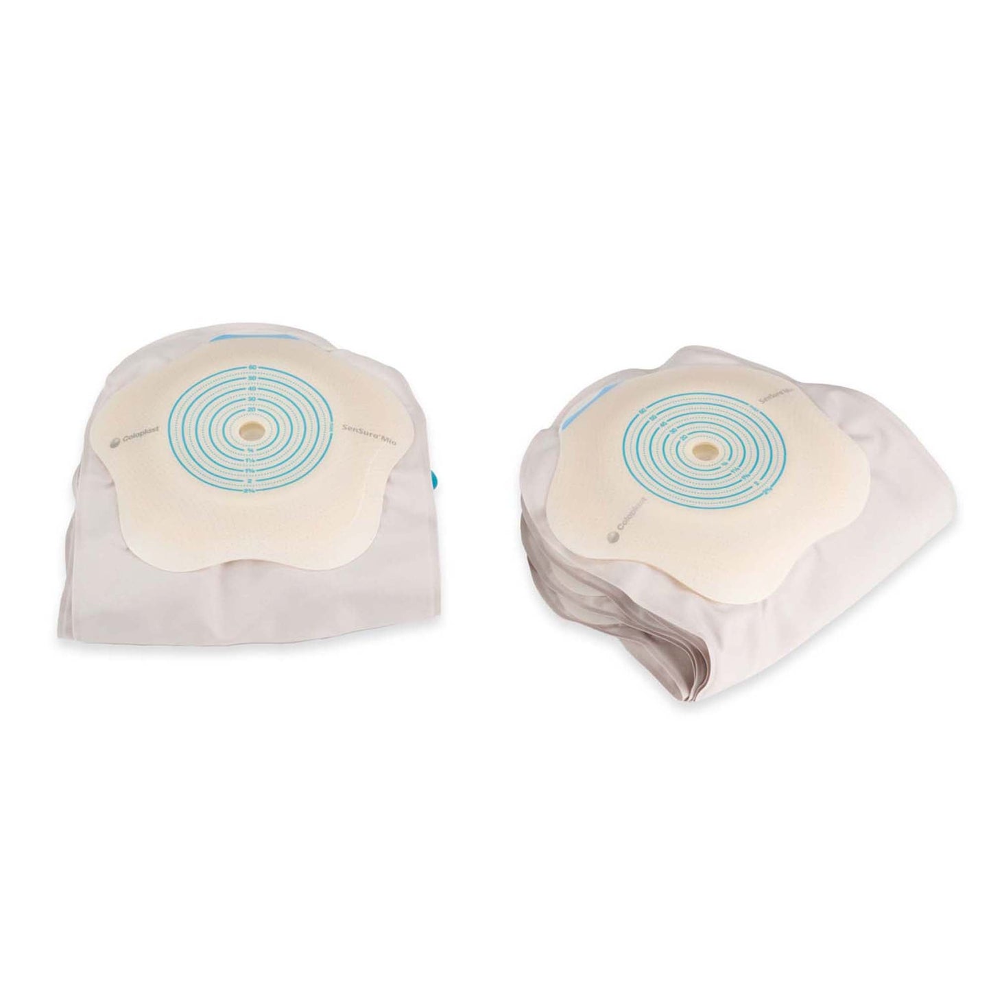 SenSura® Mio Convex Flip 1-Piece Opaque Ostomy Pouch, Stomas