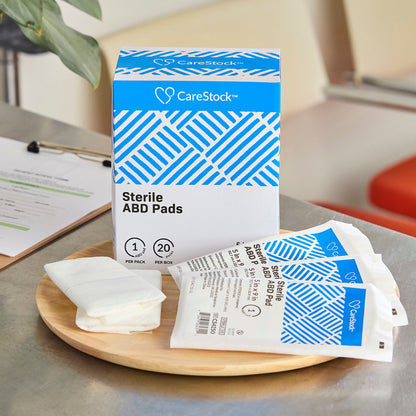 CareStock™ Sterile Abdominal Pad, – Nonwoven Cellulose ABD Pads