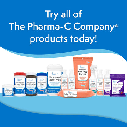Pharma-C-Wipes® Isopropyl Alcohol Antiseptic Wipes