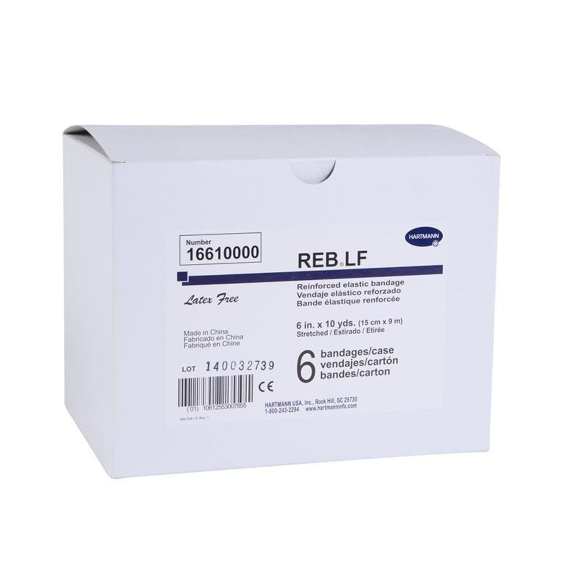 REB® LF Clip Detached Closure Elastic Bandage