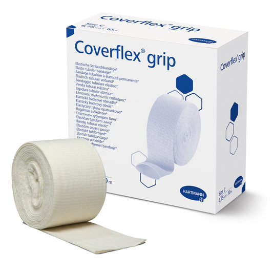 Coverflex® grip Pull-On Elastic Tubular Support Bandage, 2.7" x , Size C