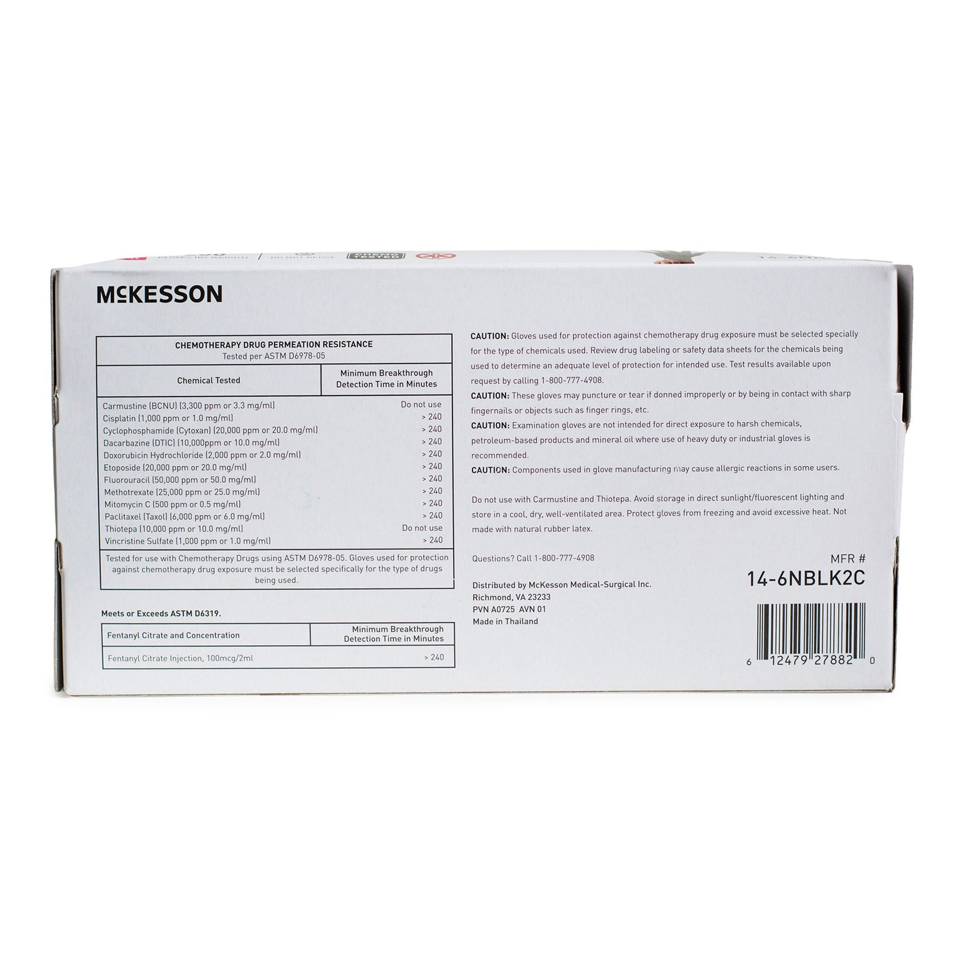 McKesson Confiderm® BLK Nitrile Exam Gloves, Black - view 7