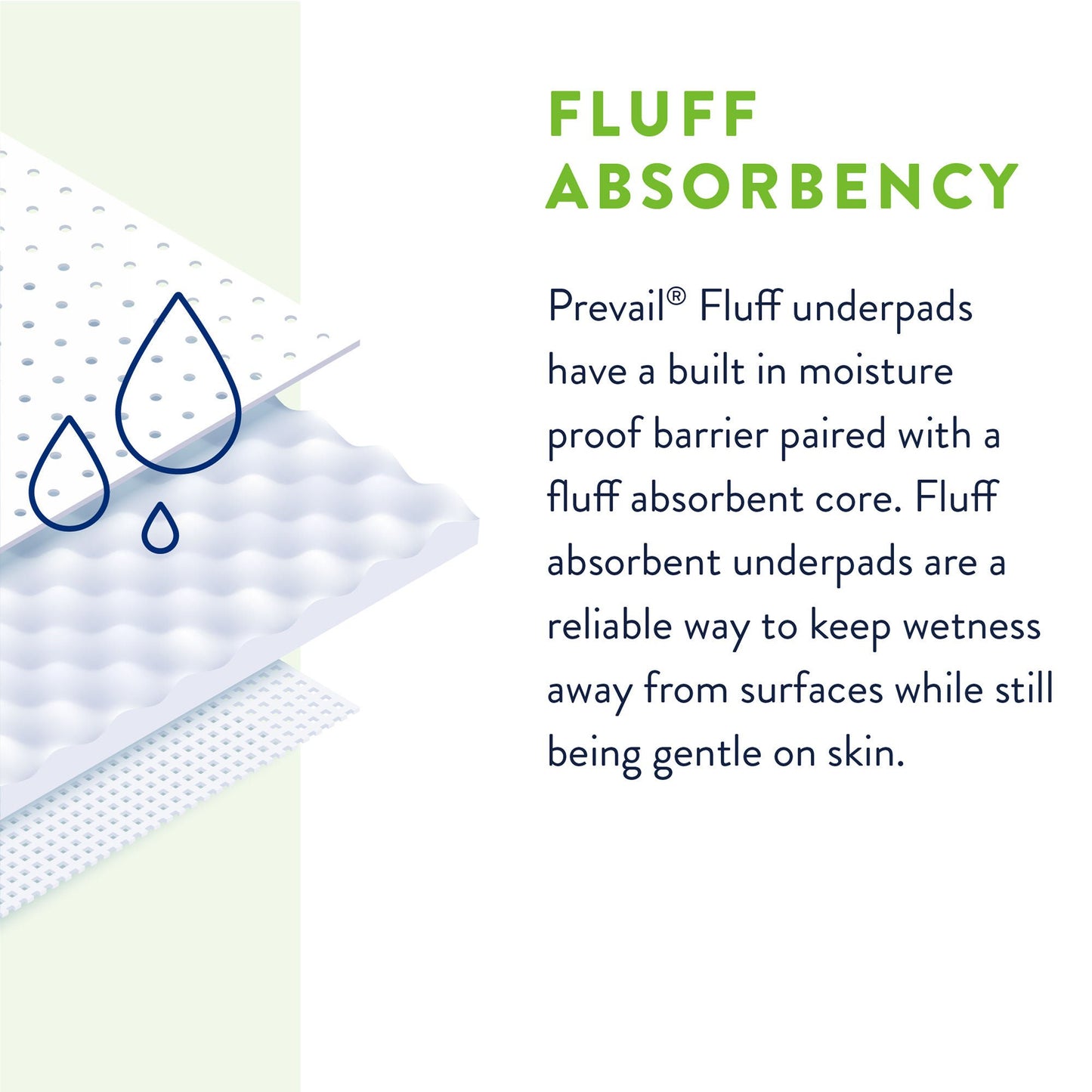 Prevail® Fluff Underpad