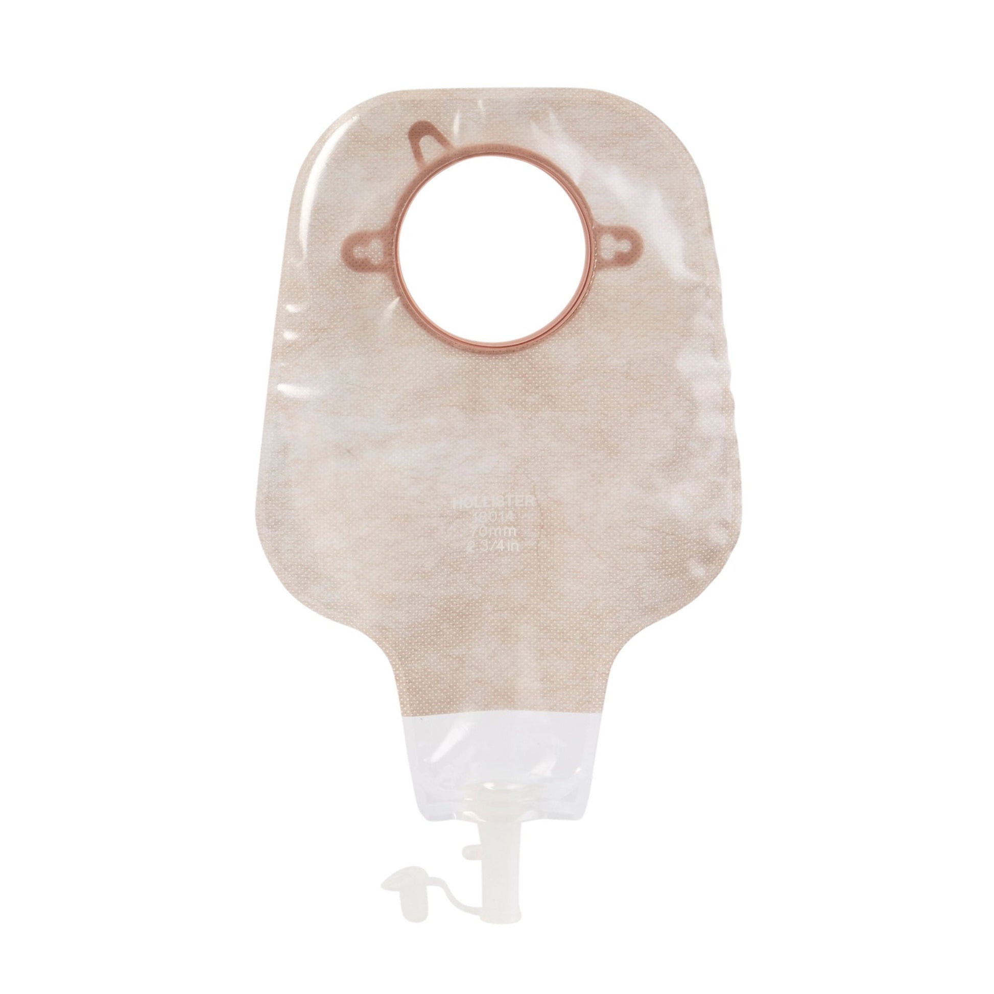 New Image™ Two-Piece Ultra-Clear Ostomy Pouch, Pre-cut to Fit Stoma, Blue