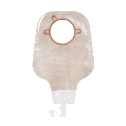 New Image™ Two-Piece Ultra-Clear Ostomy Pouch, Pre-cut to Fit Stoma, Blue