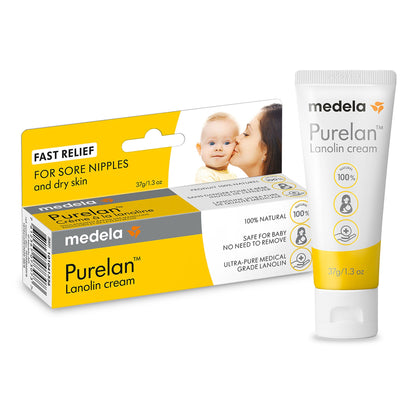Purelan Hand and Body Moisturizer Tube Unscented Cream