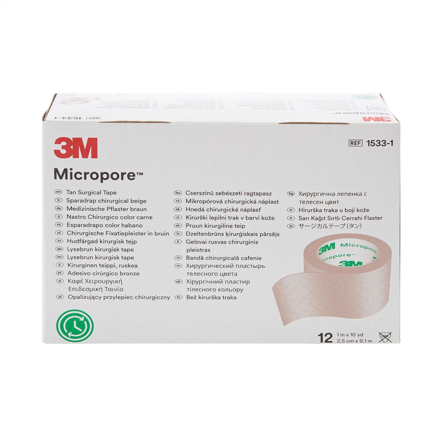 3M™ Micropore™ Paper Medical Tape, Tan