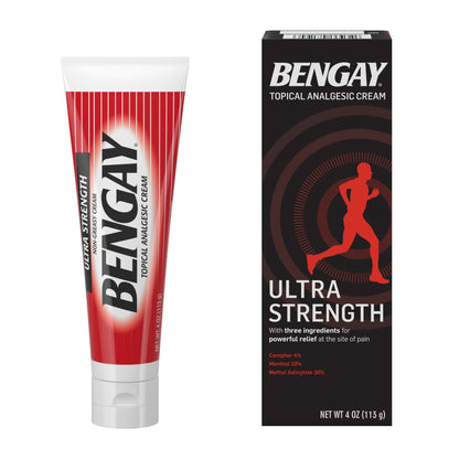 Bengay® Ultra Strength Topical Analgesic Cream, tube