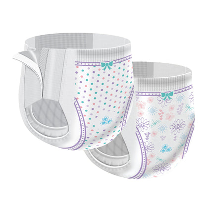 Cutie Pants® Toddler Training Pants, Pink Princess Print, 4T – 5T, Over 35 lbs.