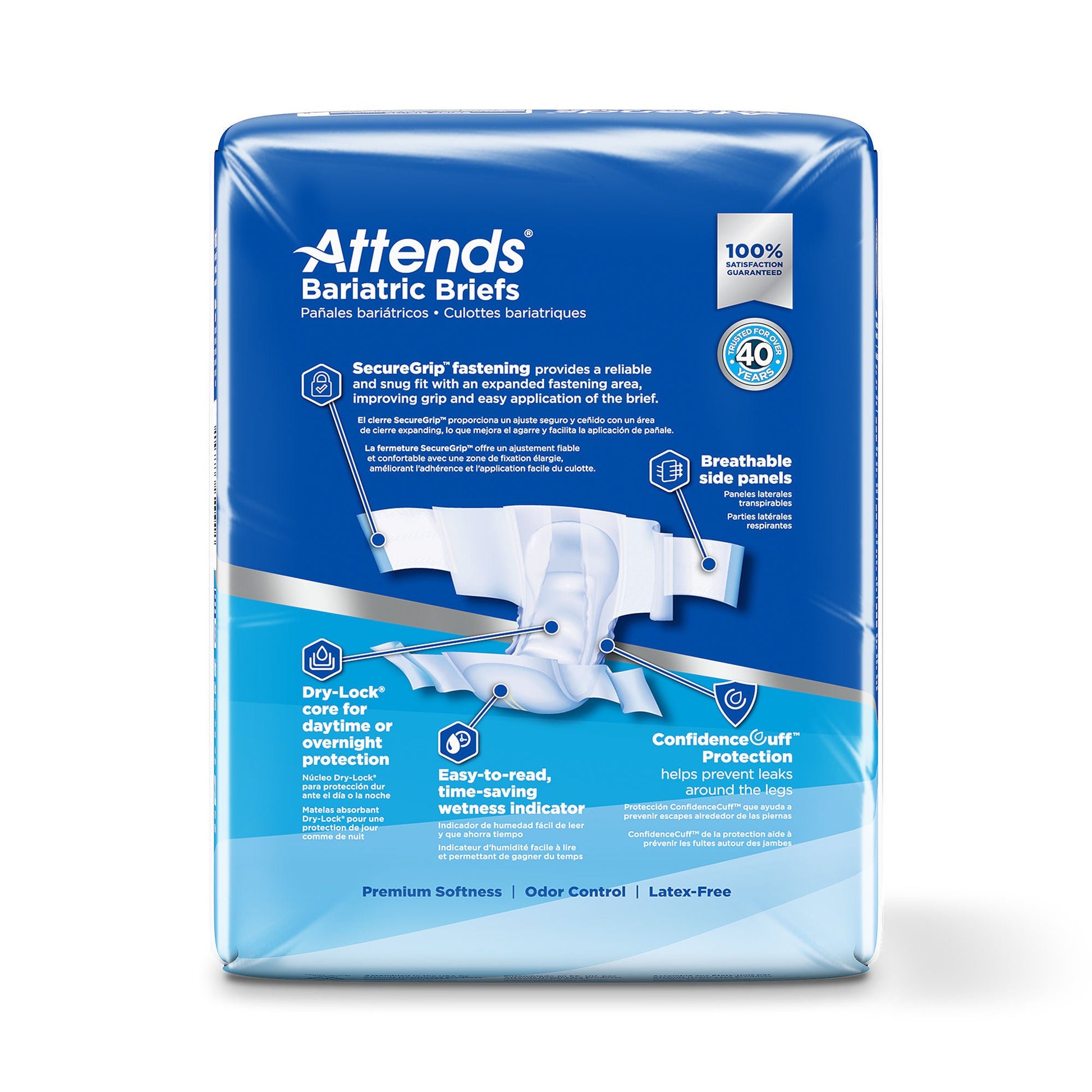 Attends® Bariatric Briefs