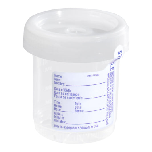 Specimen Container 65 mm Opening (3 oz.) Screw Cap