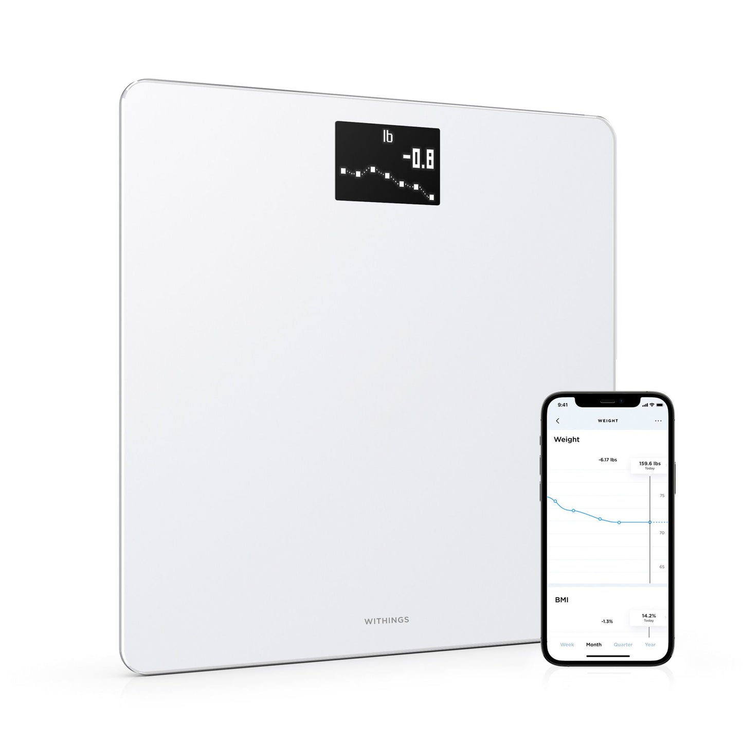 Withings Body Wifi Smart Scale, White