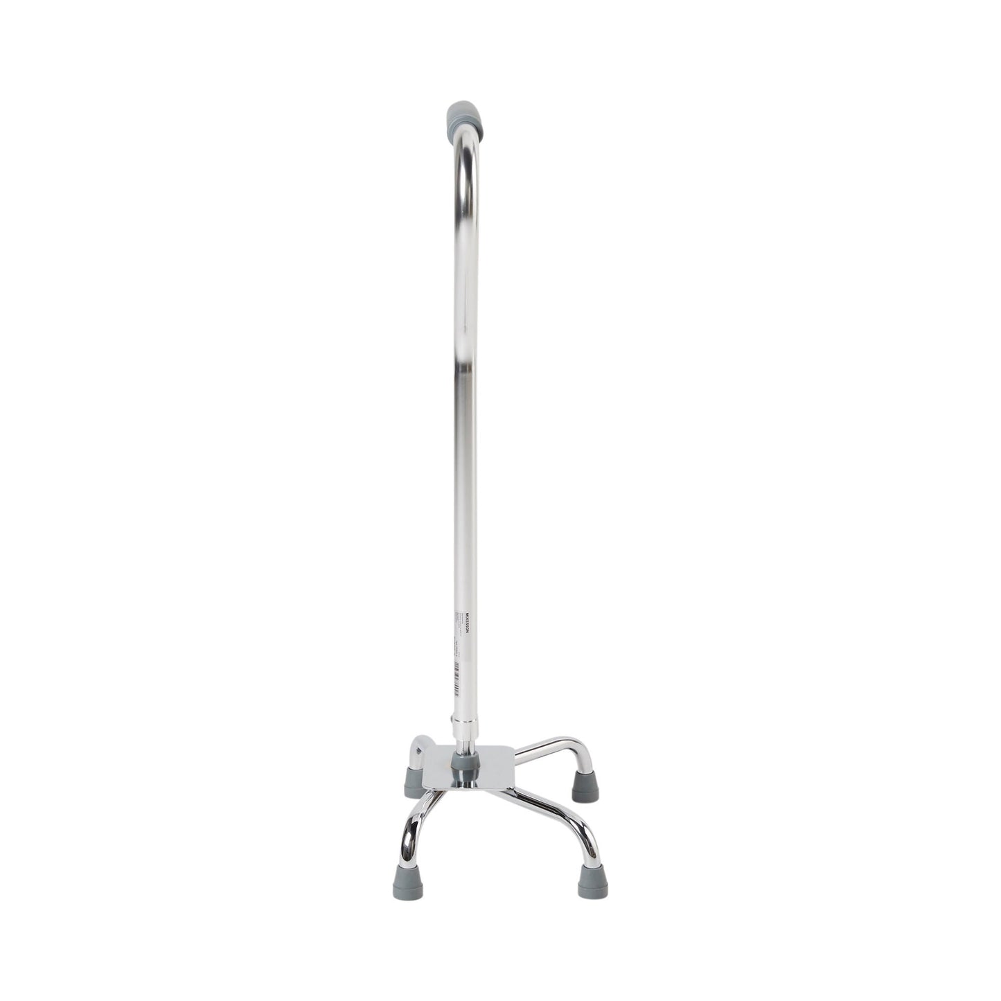 McKesson Steel Chrome Offset Quad Cane, 29 – 37.5 Inch