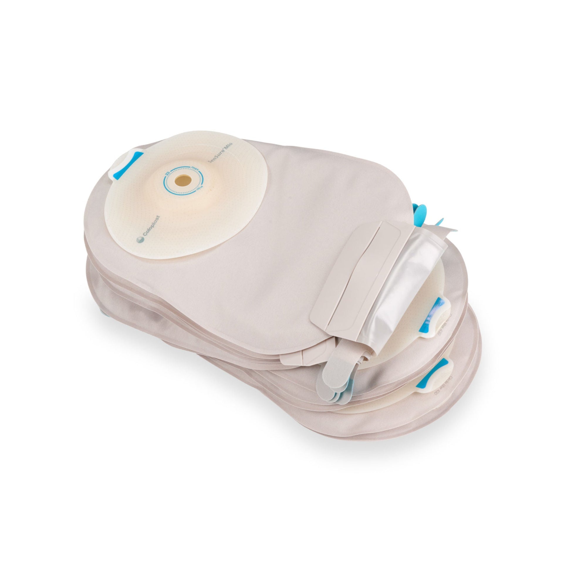 SenSura® Mio Convex Deep 1-Piece Opaque Ostomy Pouch, Stomas