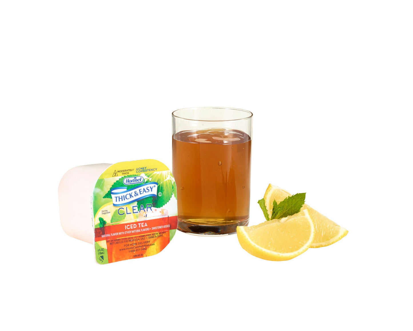 Thick & Easy® Clear Honey Consistency Iced Tea Thickened Beverage, Cup