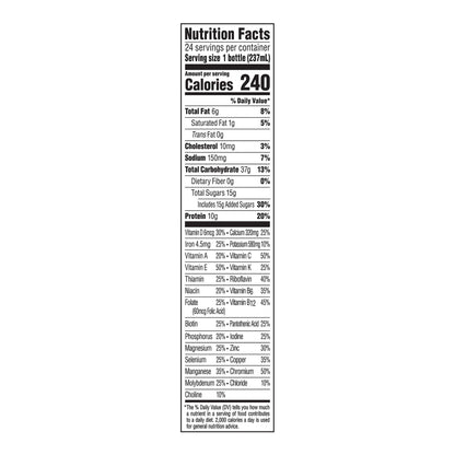 Boost® Original Chocolate Balanced Nutritional Drink, bottle