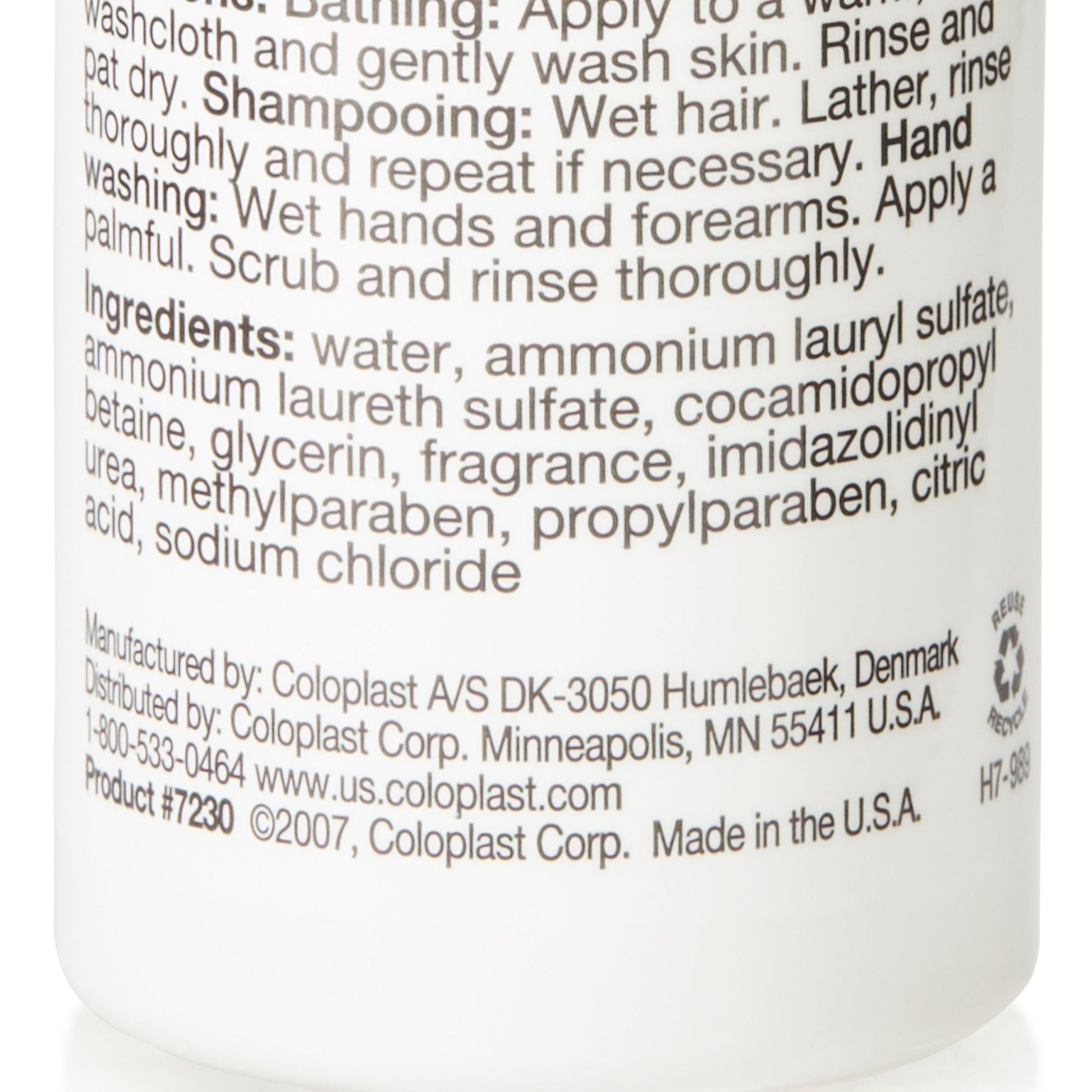 Gentle Rain® Extra Mild Shampoo and Body Wash, Scented, flip-top bottle