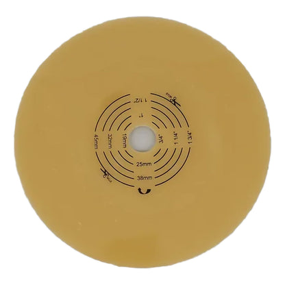 Ostomy Barrier Trim to Fit, Extended Wear Without Tape Flange Red Code System Hydrocolloid Up to 1-3/4 Inch Opening