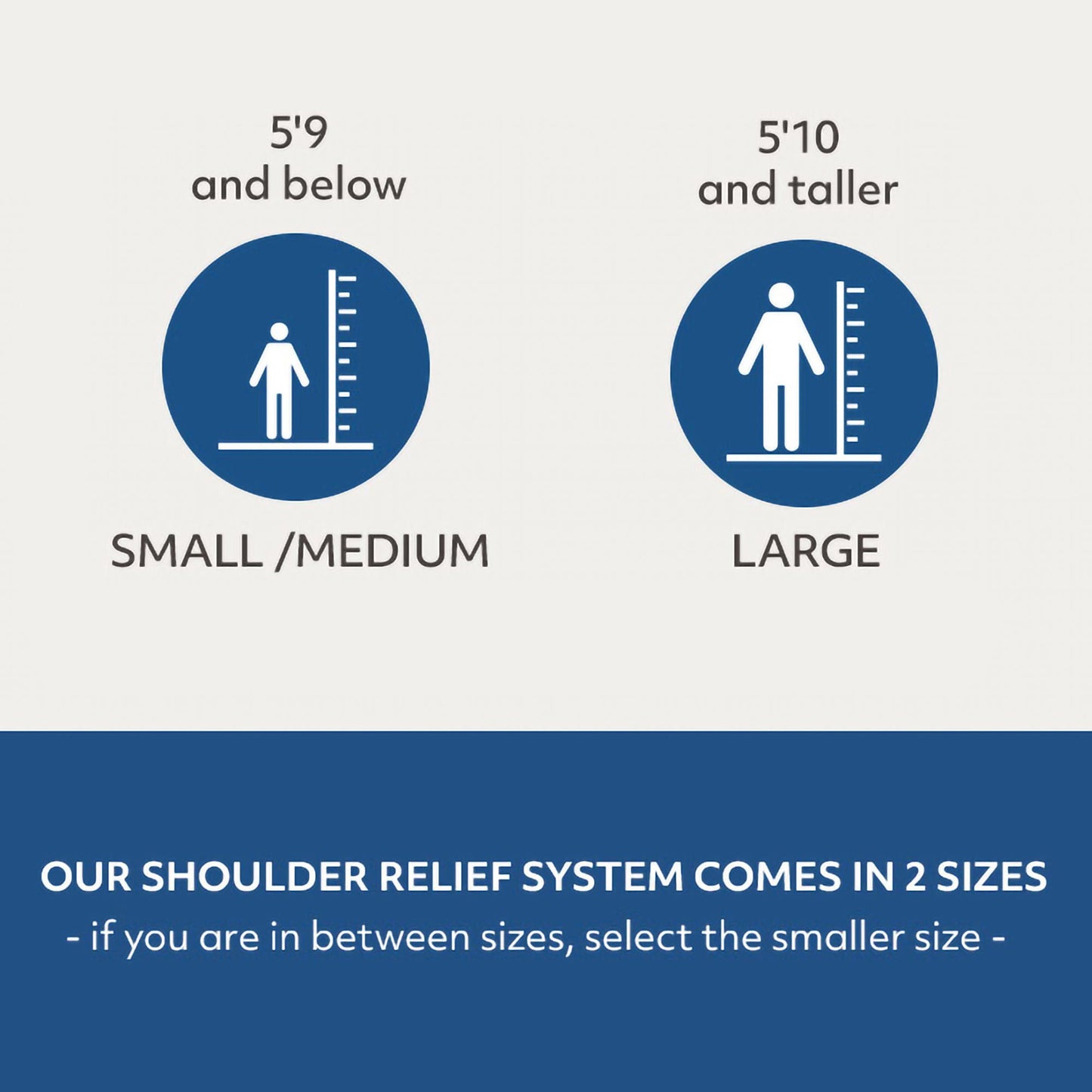 MedCline Shoulder Relief System, Large, 5'10" & Above
