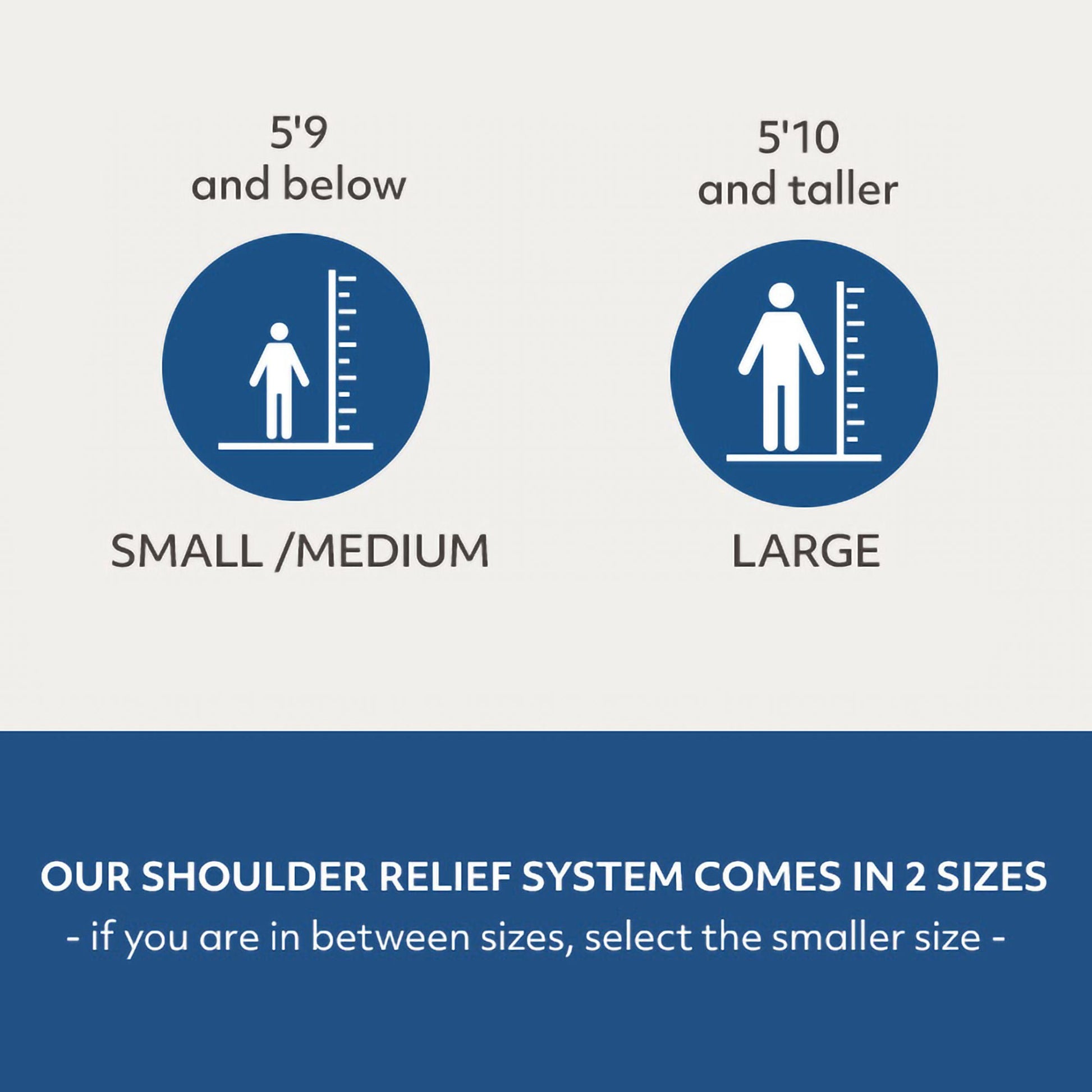 MedCline Shoulder Relief System, Large, 5'10" & Above