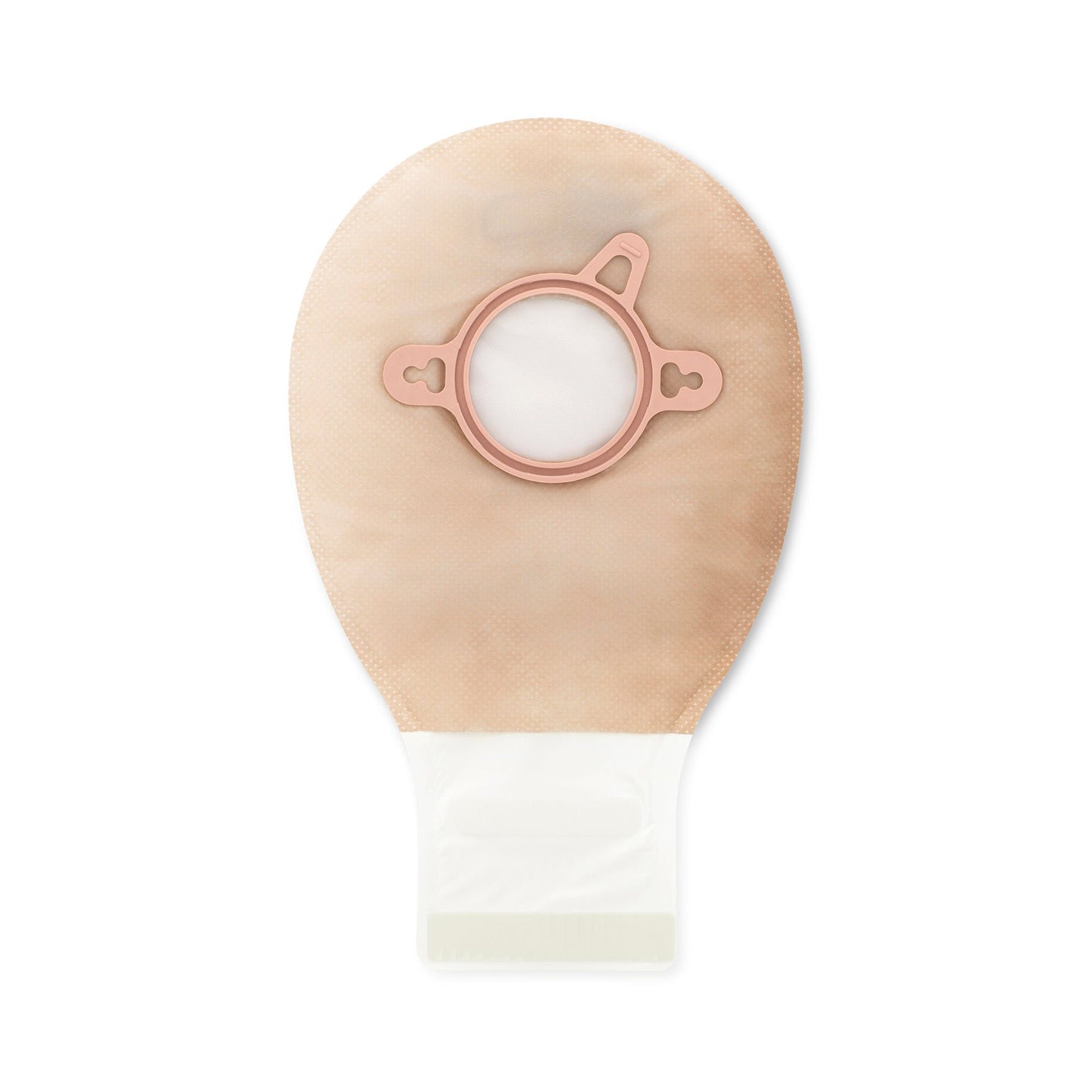 New Image™ Two-Piece Beige Ostomy Pouch, Pre-cut to Fit , Green Match
