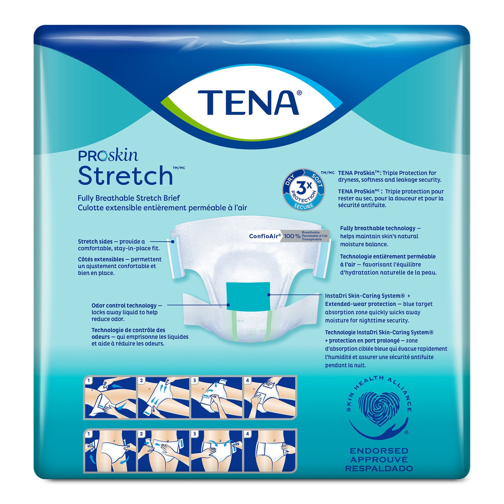 Tena® ProSkin Stretch™ Super Incontinence Brief
