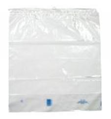 DawnMist Patient Belongings Bag Plastic Drawtape Closure Clear
