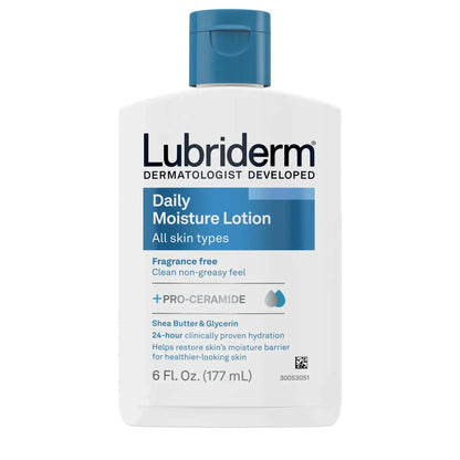 Lubriderm® Daily Moisture Lotion Unscented, Pump Bottle