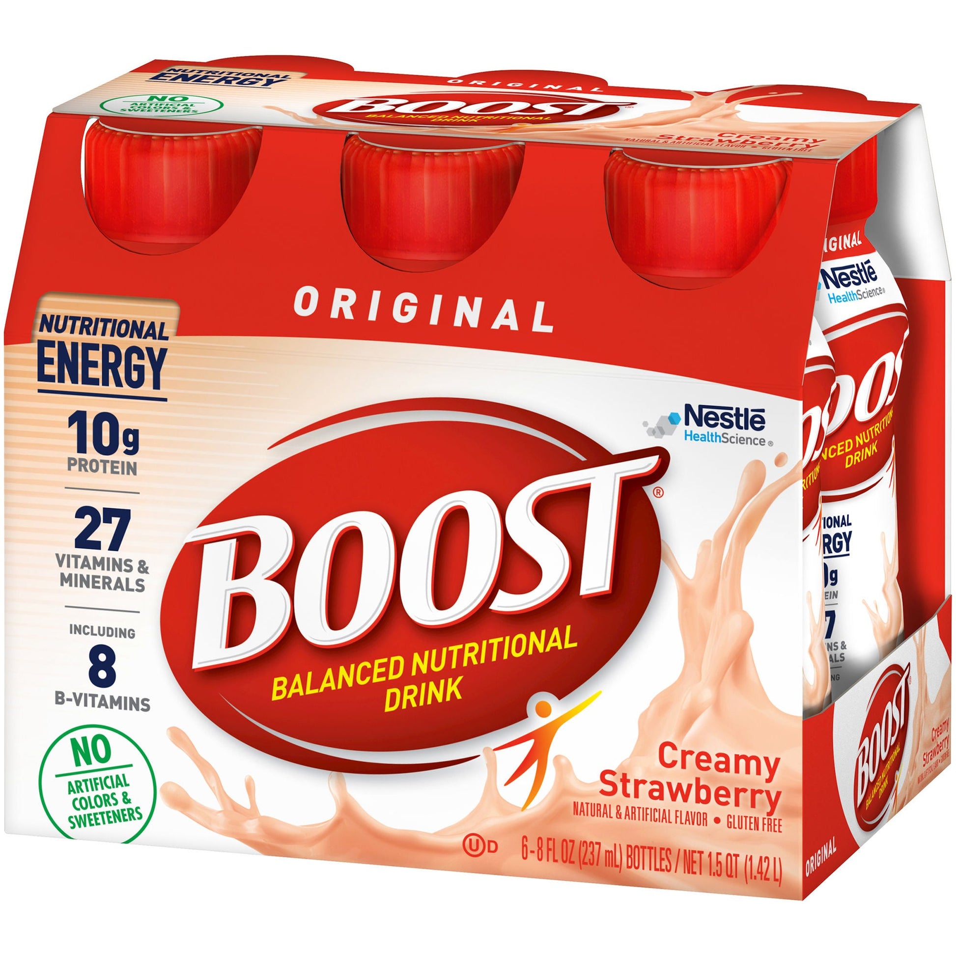 Boost® Original Strawberry Balanced Nutritional Drink, Bottle